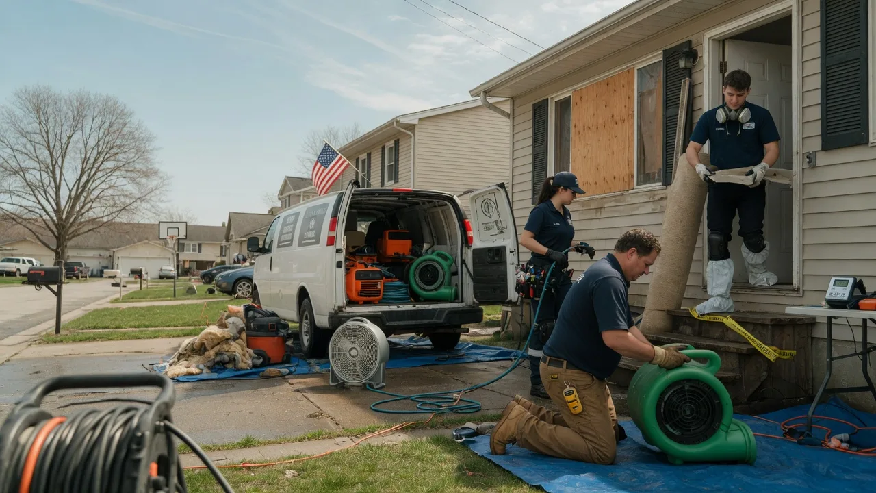 Water Damage Restoration in Howe, IN near me